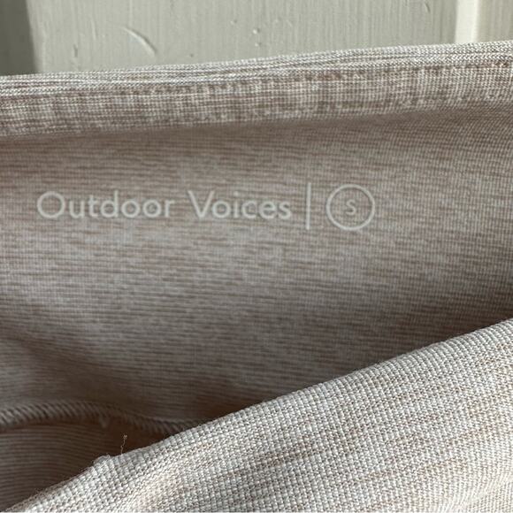Outdoor Voices Warmup Leggings Oatmeal - Picture 5 of 7